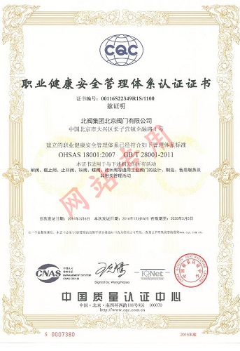 职业健康管理体系